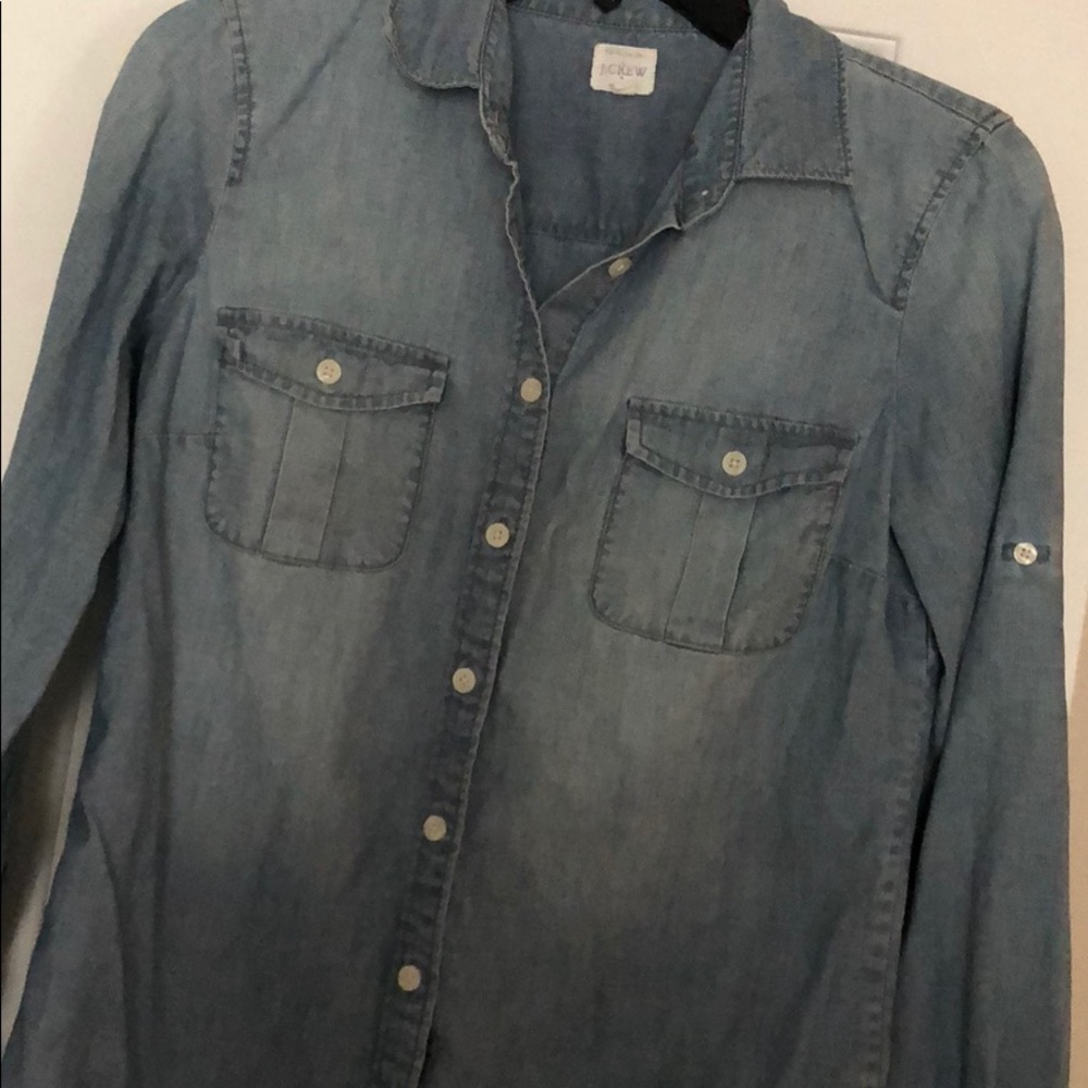 Jcrew Denim button up shirt